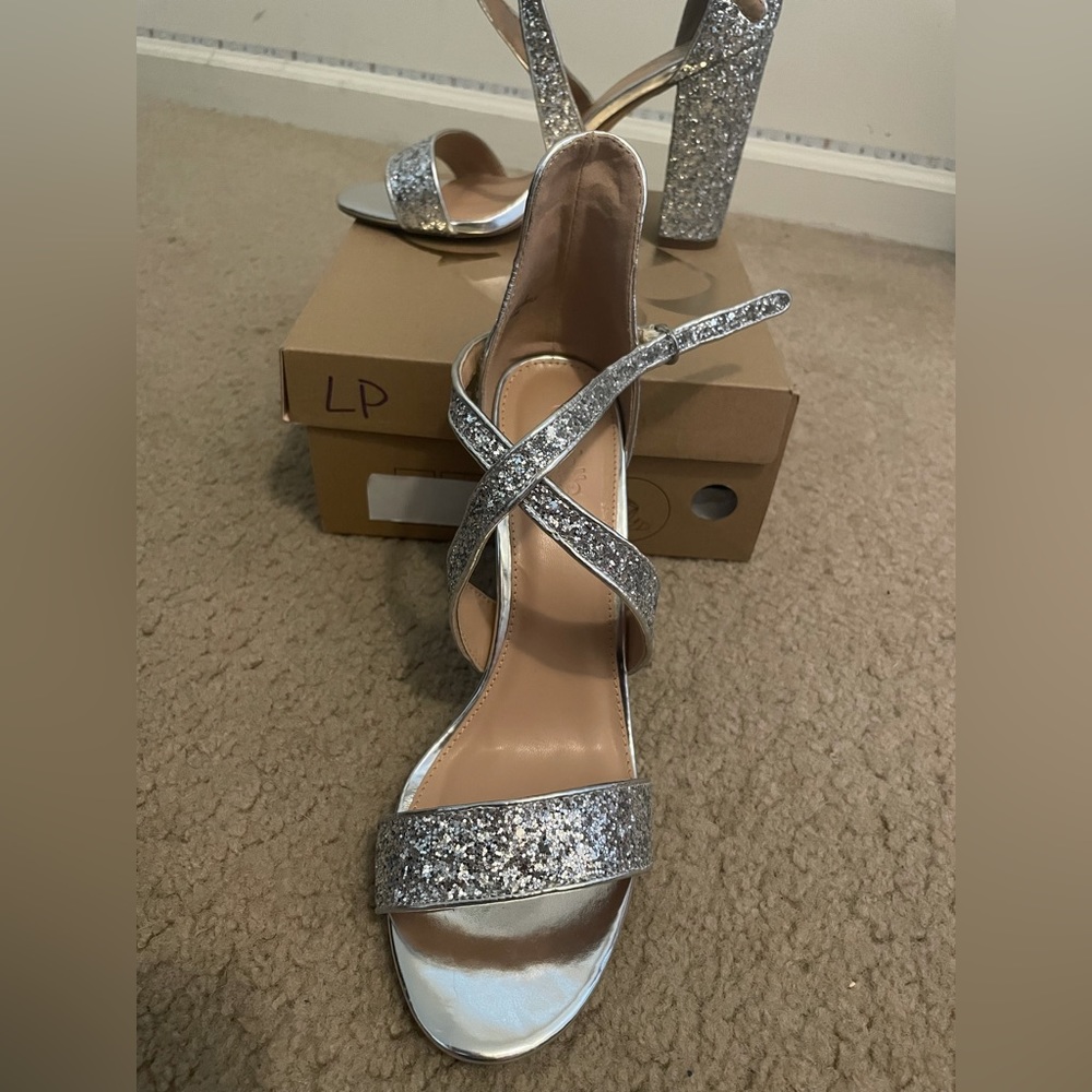 Glitter Sequins Heels